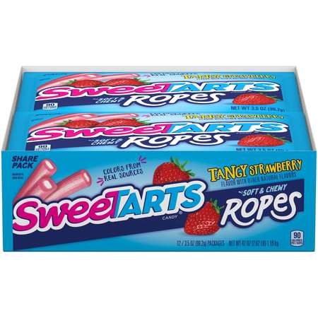 SWEETART Sweetart Rope Strawberry United States 3.5 oz., PK48 00079200952877U